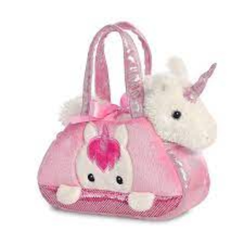 Aurora Fancy Pals Bag – Pink Bow Unicorn