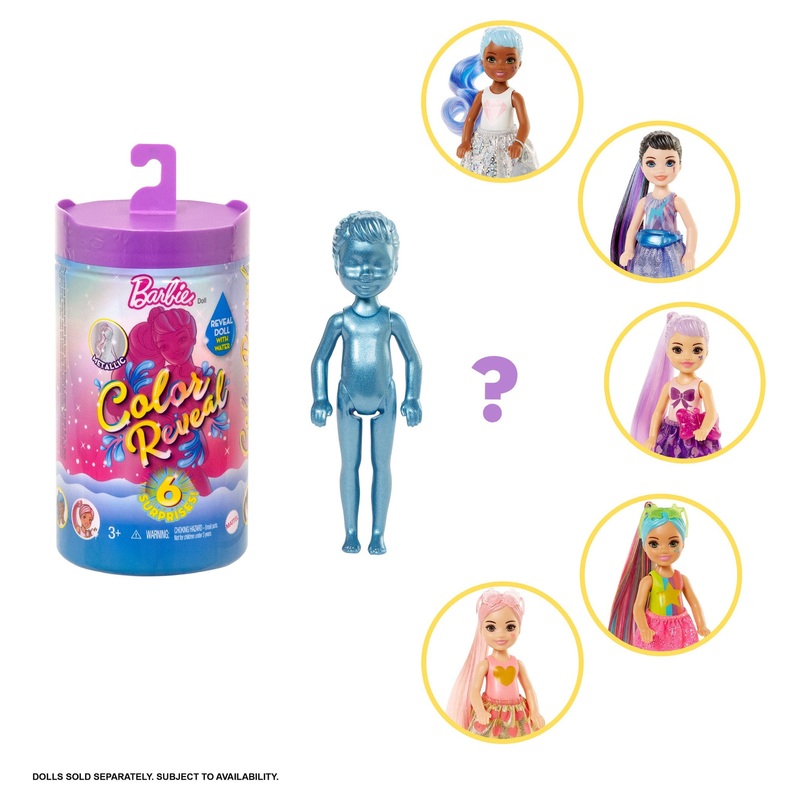 Barbie Chelsea Colour Reveal Shimmer Series