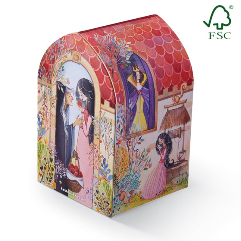 Crocodile Creek Puzzle & Play Set – Snow White Once Upon a Puzzle