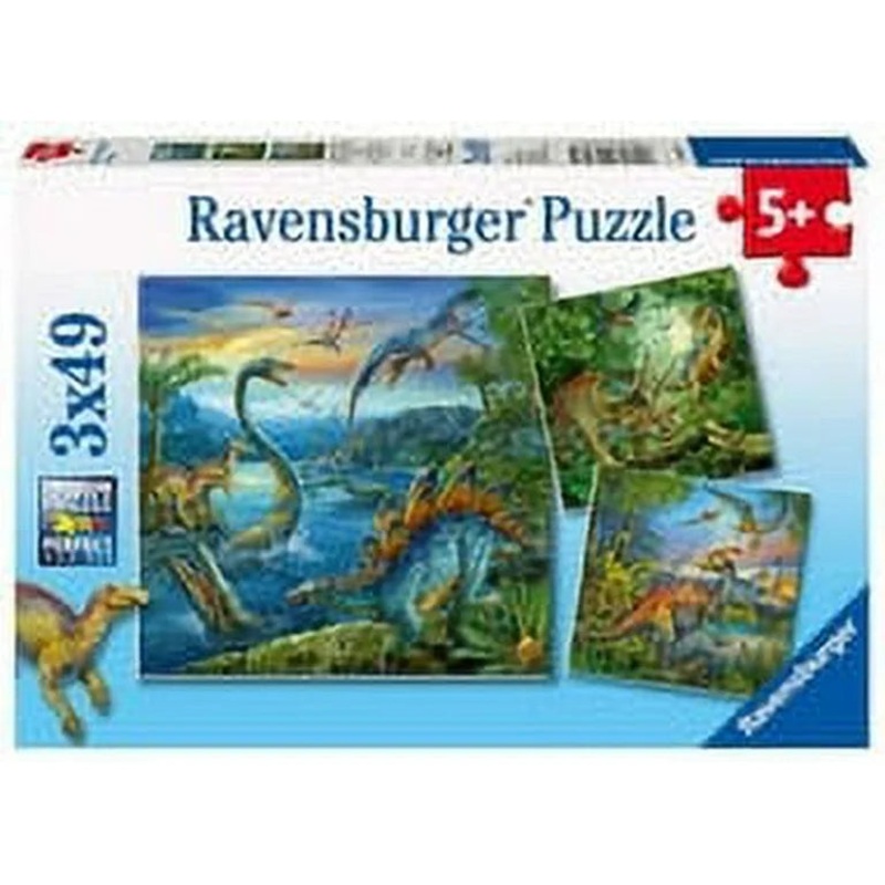 Dinosaur Fascination 3x49pcs
