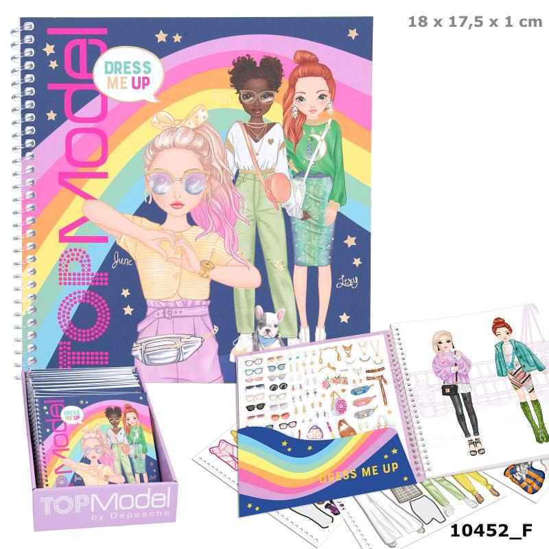 TOPModel Dress Me Up Stickerbook