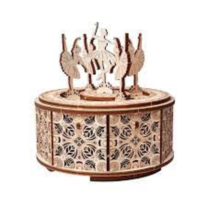 Wood Trick Dancing Ballerinas