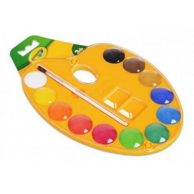 Crayola 12 Watercolour Palette