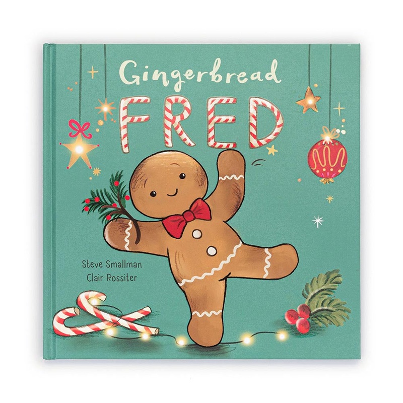 Jellycat Gingerbread Fred Book *