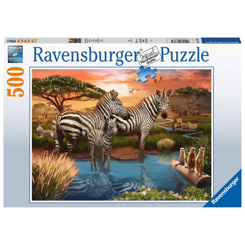 Ravensburger Zebra 500 Piece Jigsaw Puzzle