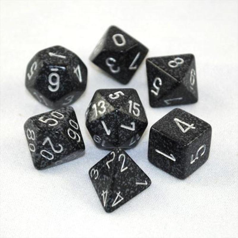 Speckled Ninja Polyhedral 7 Die Set