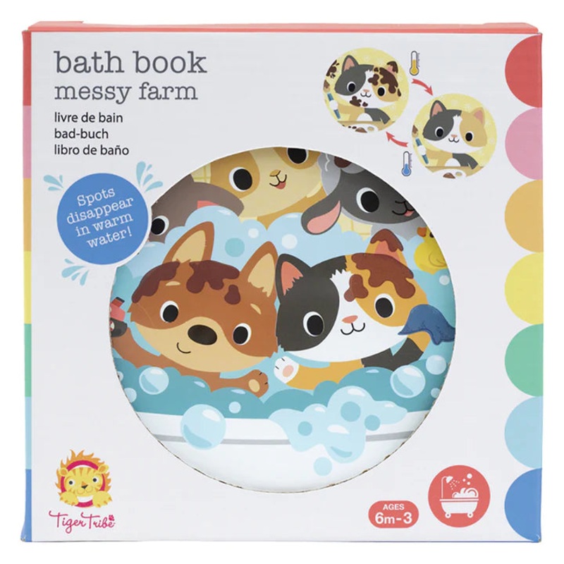 Tiger Tribe Messy Farm Bath Book
