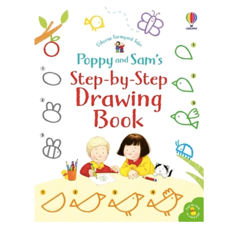 Usborne | Poppy and Sam’s Step-by-Step Drawing Book