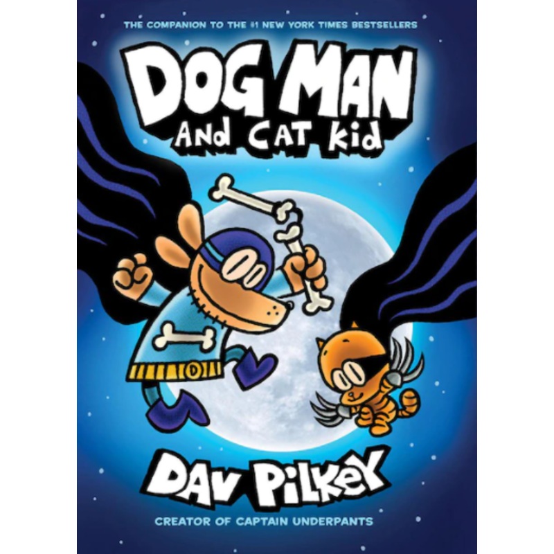 Dog Man #4: Dog Man and Cat Kid Book