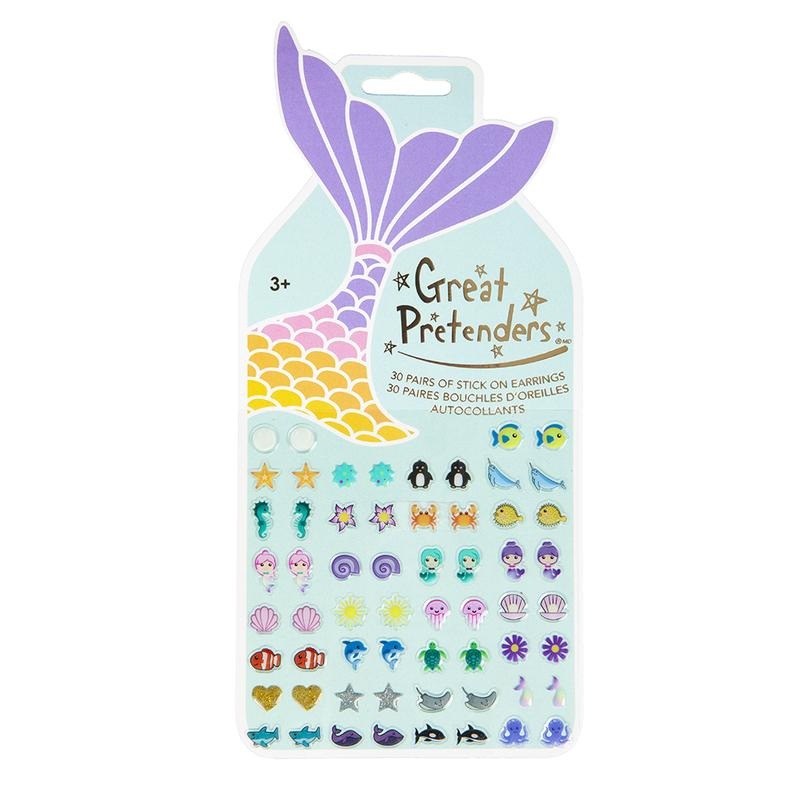 Great Pretenders 87504 Mermaid Sticker Earrings