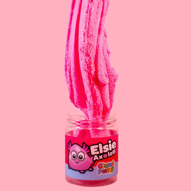 Elsie Axolotl Putty Pals Cloud Slime