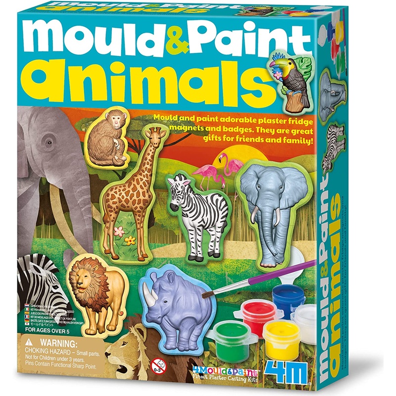 MOULD AND PAINT ANIMALS