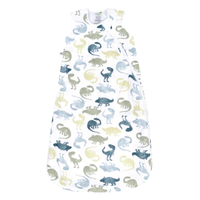Perlimpinpin Cotton Muslin Sleep Bag 0.7 TOG Brachiosaurus