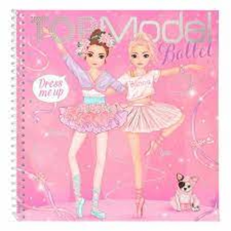 TOPModel Dress Me Up Sticker Book Ballet
