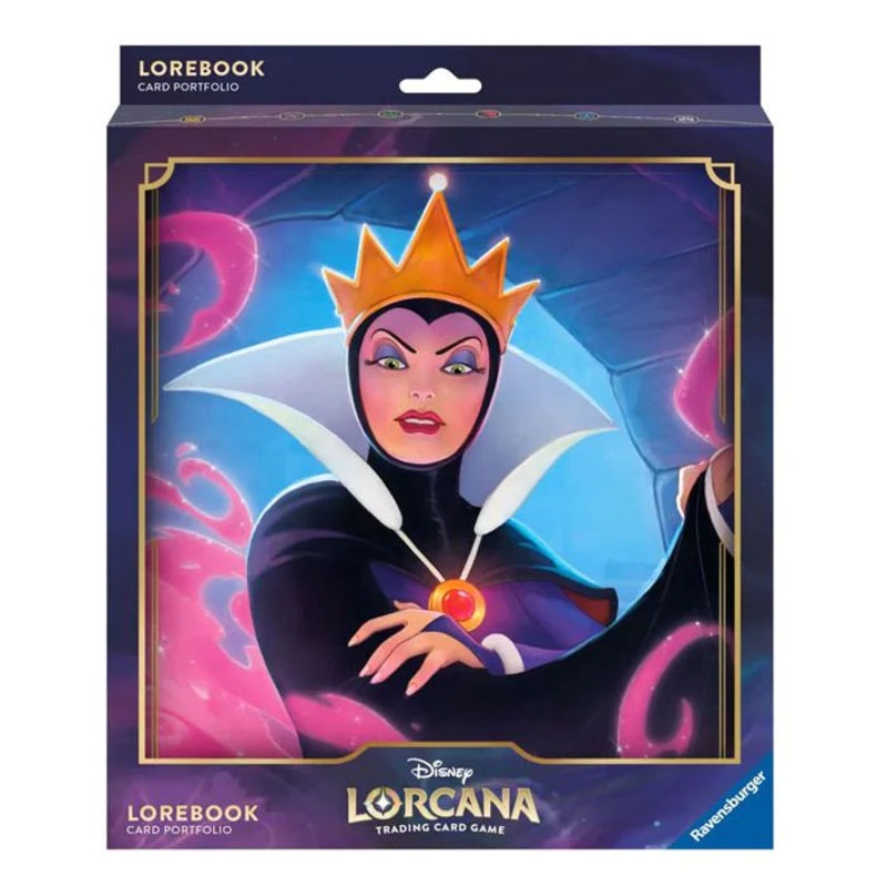 Disney Lorcana Lorebook Card Portfolio The Evil Queen