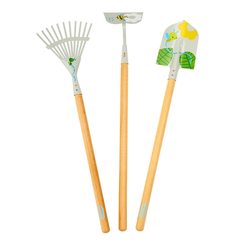 LITTLE TIKES GROWING GARDEN LONG HANDLED GARDEN TOOLS