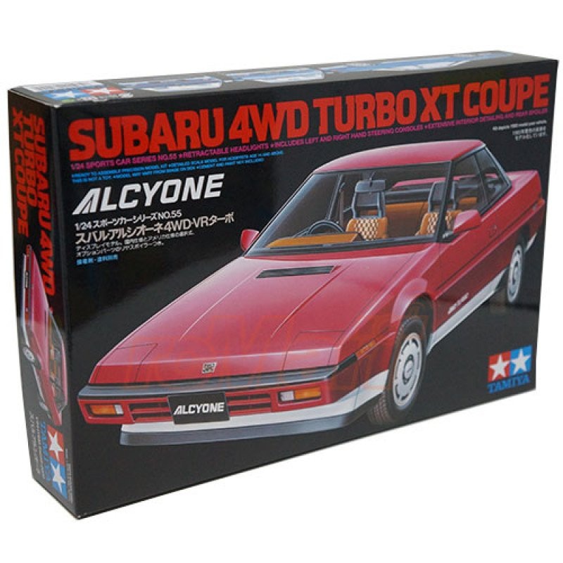 Tamiya Subaru 4WD Turbo XT Coupe 1:24